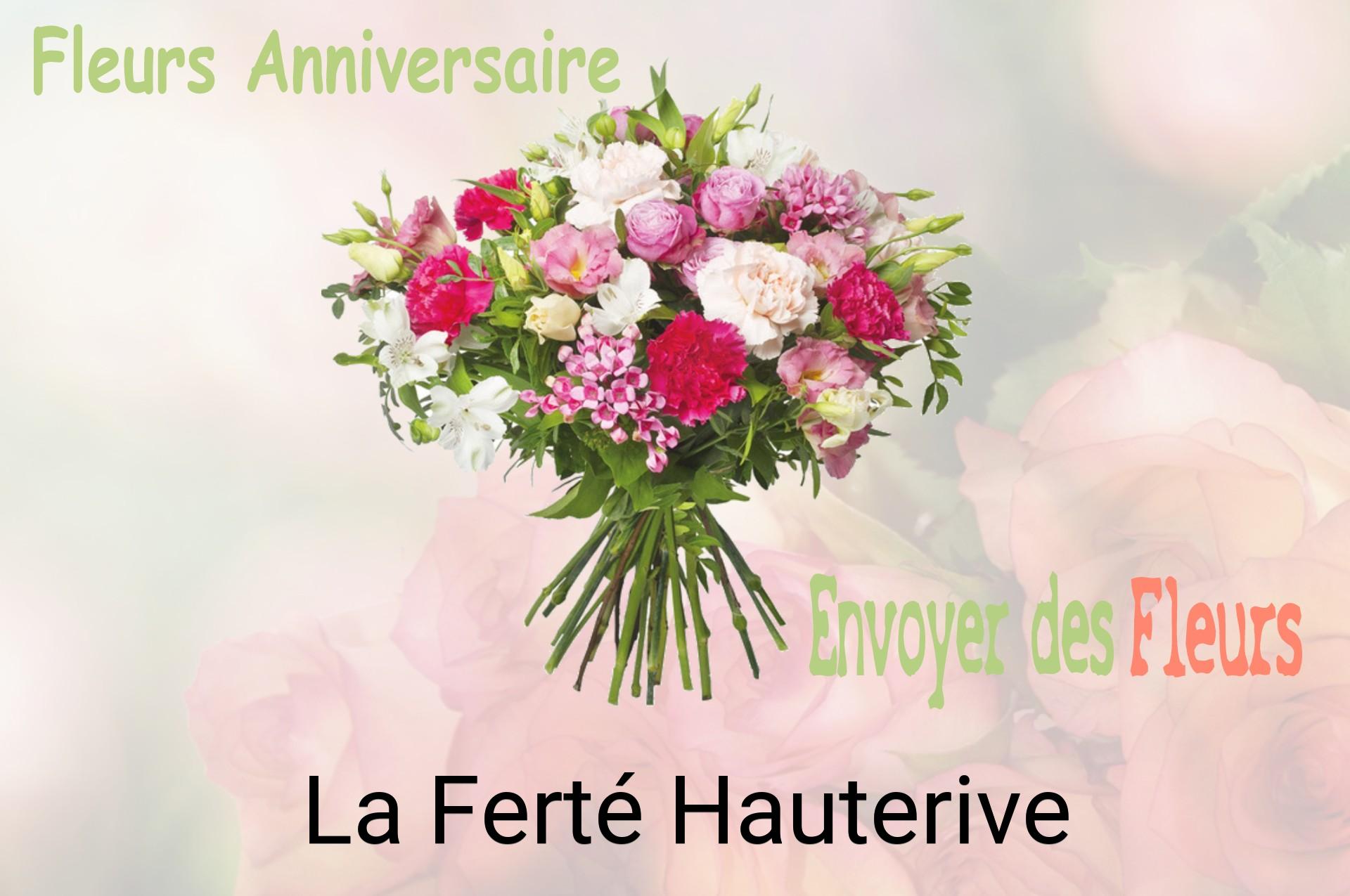 Bouquet de fleurs d’anniversaire livré à La Ferté-Hauterive
