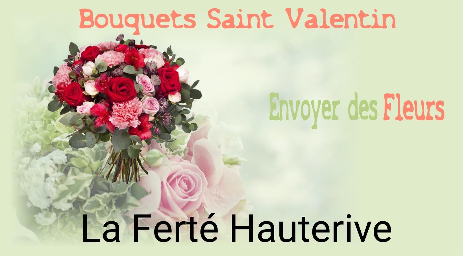 Roses de Saint-Valentin livrées à La Ferté-Hauterive